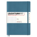 Anteckningsbok B5 soft dot Stone Blue