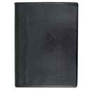 Blockomslag A5 konstläder svart