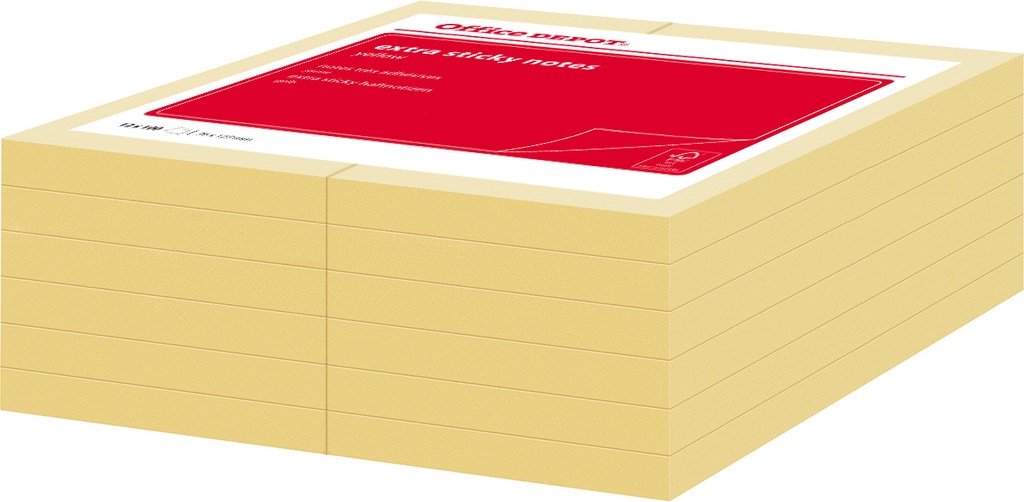 Notis Contalia sticky 76x127 gul 12f