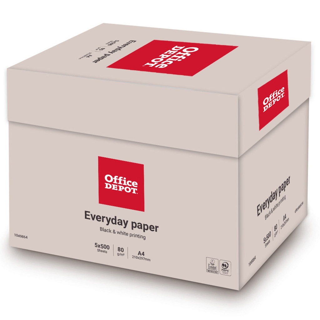 Kopieringspapper Everyday 80g A4 2500/krt