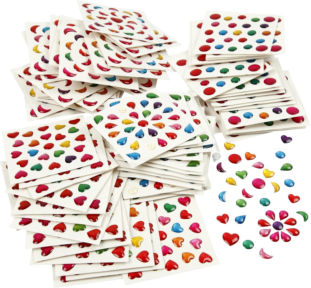 Stickers former&färger 2400/fp