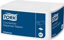 Dispenserservett N1 33x30 cm 1-lag 7200 st