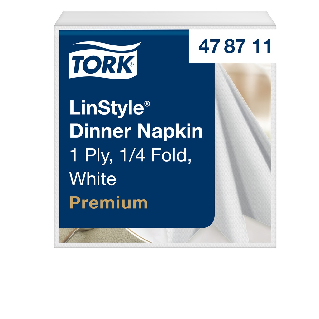 Servett Tork Linstyle Vit