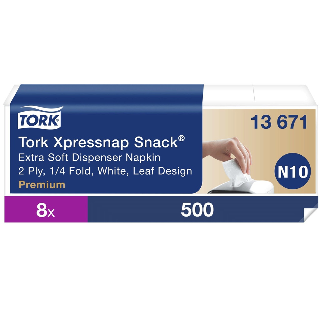 Servett Tork N10 Extra Soft 2-lag 8x500 st