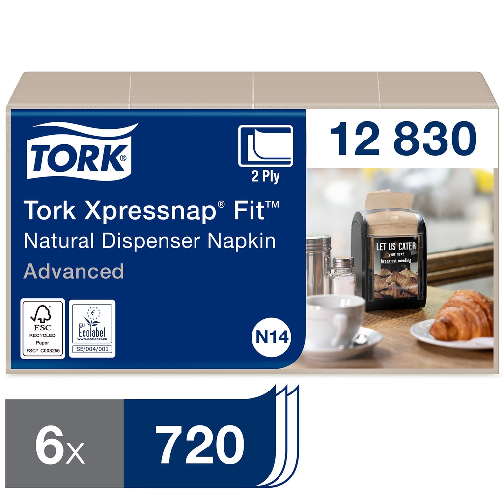 Tork Xpressnap Fit® Natur D...