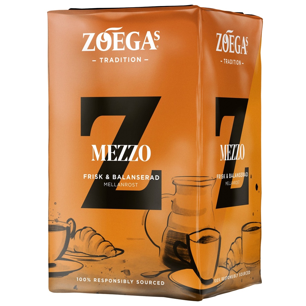 Kaffe Zoegas Brygg Mezzo 450 g