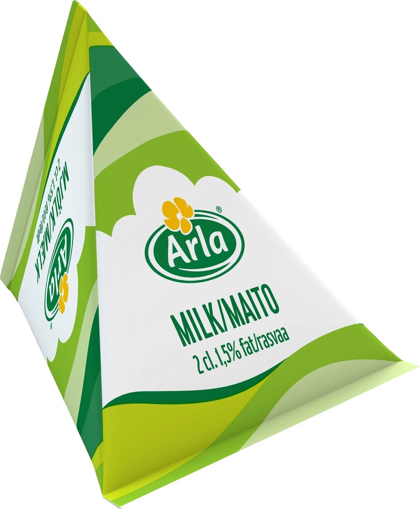 Kaffemjölk Arla Mellanmjölk 1,5% 2 cl 100 st/krt