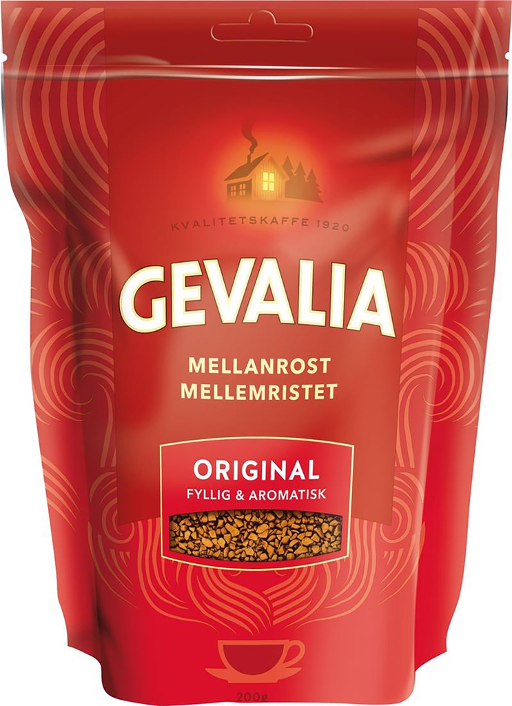 Kaffe Gevalia mell refill 200g