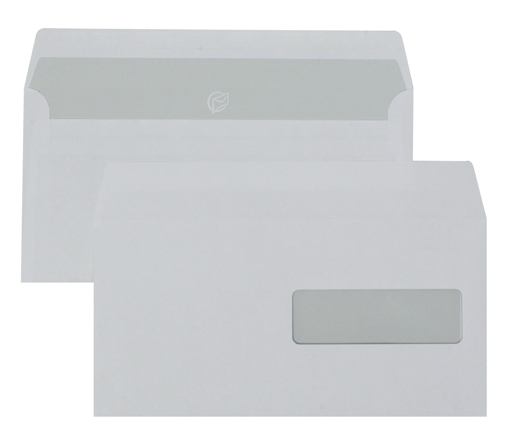 Kuvert  S65 H2 fukth vit 50/fp