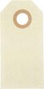 Etikett Manilla natur 6x3 cm 30 st/fp