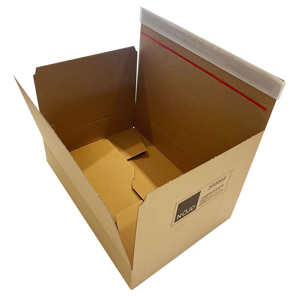 E-handelslåda varubrev 330x230x56 mm 3 mm