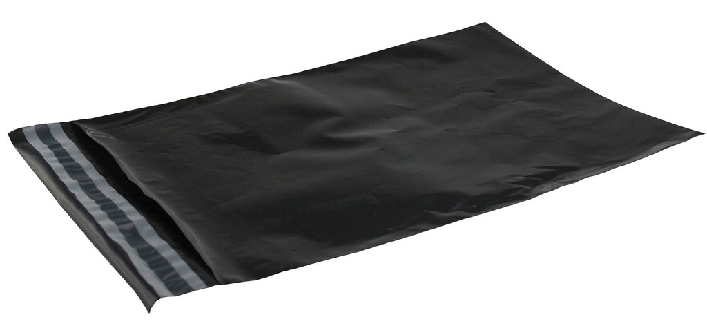 Postpåse 550x770 mm svart 100-pack
