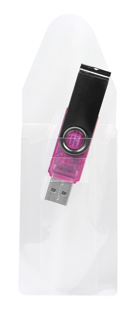 USB ficka självhäftande 10 st/fp