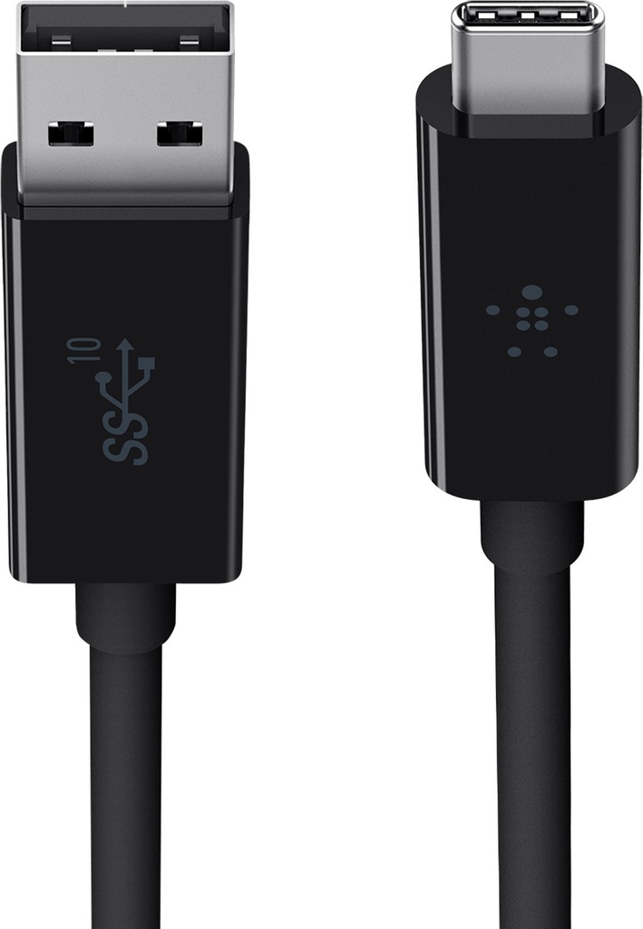 USB-Kabel Typ C ha - Typ A ha 3.1 Belkin  Svart