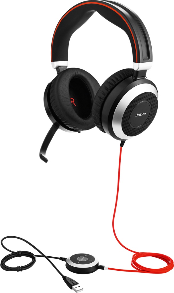 Headset Jabra Evolve 80 MS Ste