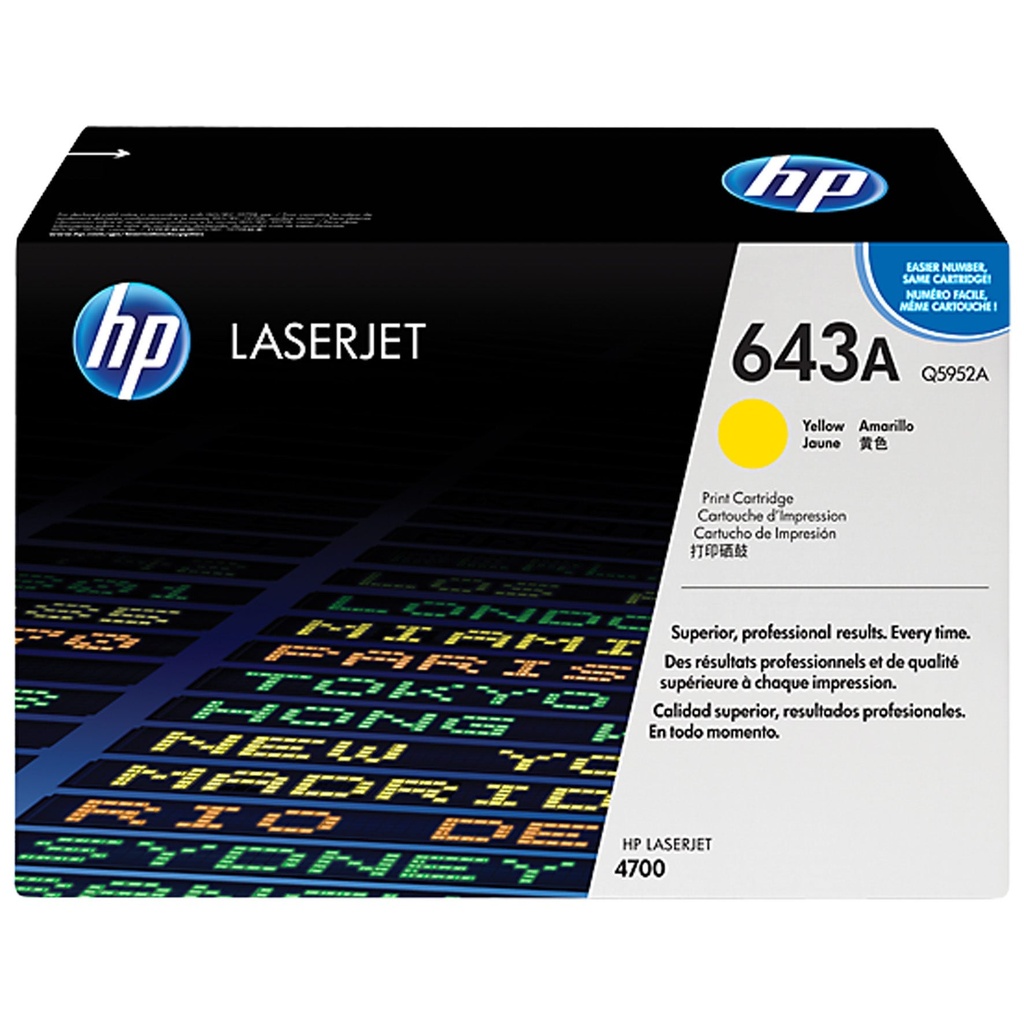 Toner HP 643A Q5953A 10k magenta