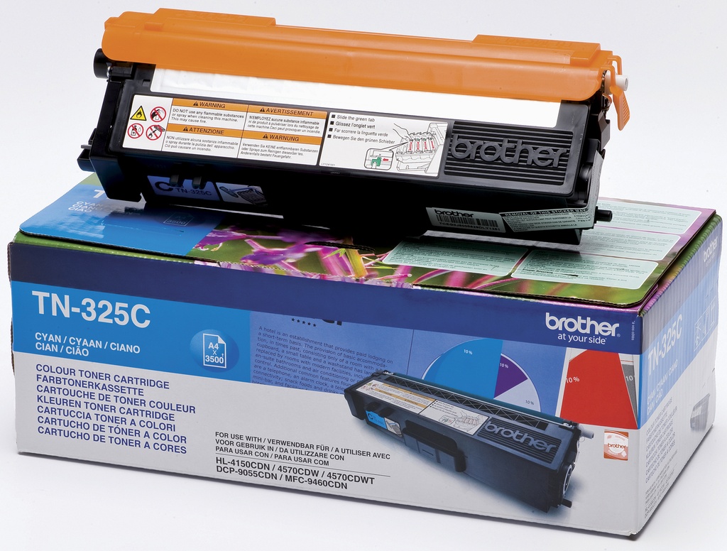 Toner Brother TN325C 3,5k cyan