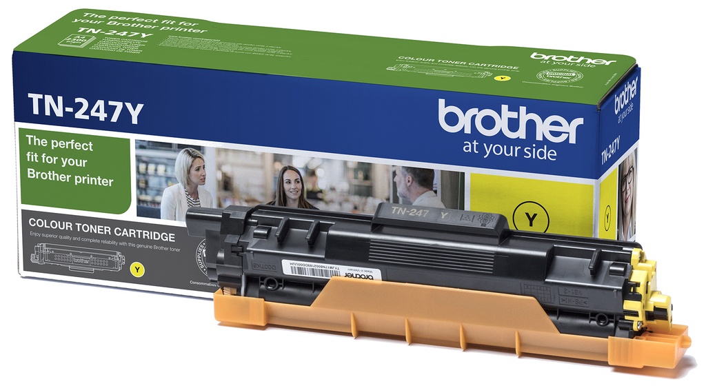 Toner Brother TN247Y 2,3k gul