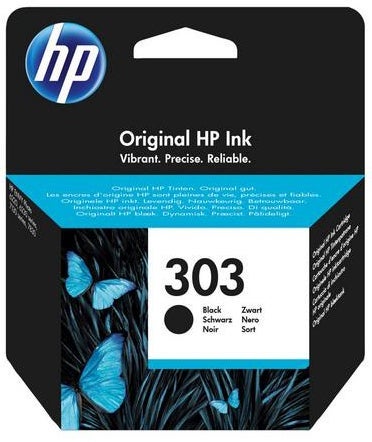 Bläckpatron HP No303 svart