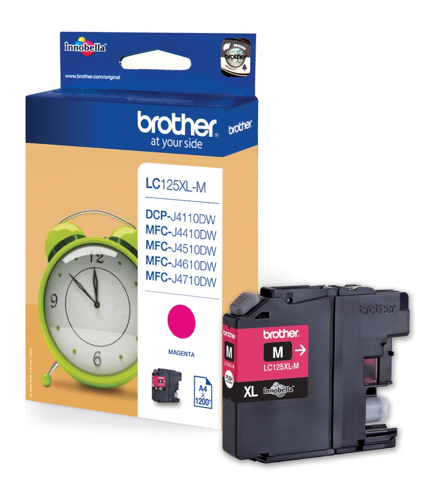 Bläck Brother LC125XL  magenta