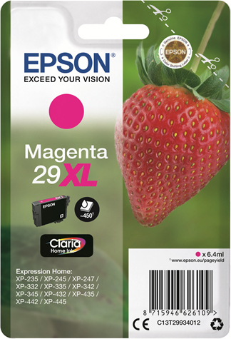 Bläck Epson 29XL magenta