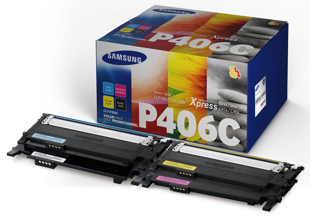 Toner Samsung CLT-P406C CMYK