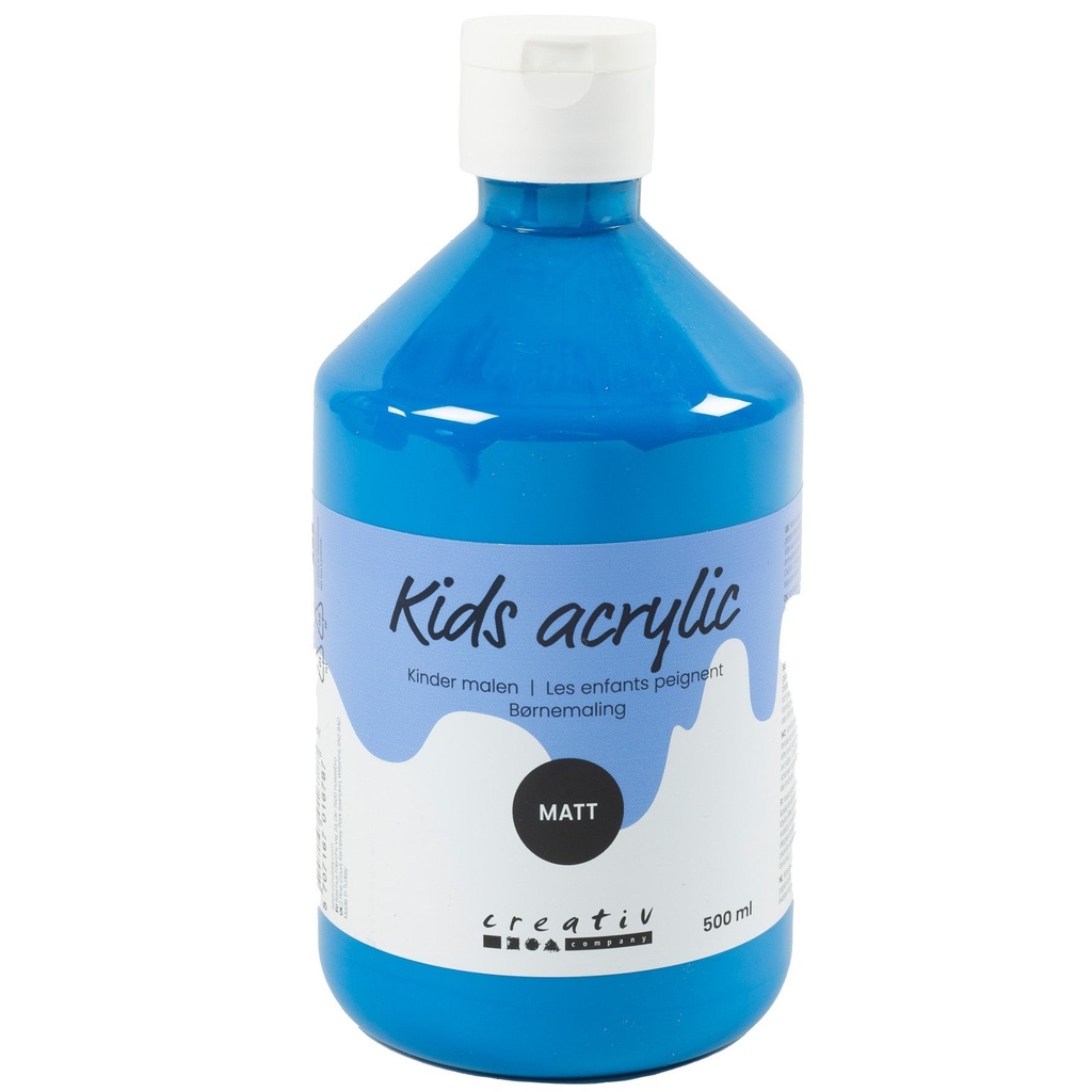 Täckfärg Readymix matt 500 ml cyanblå