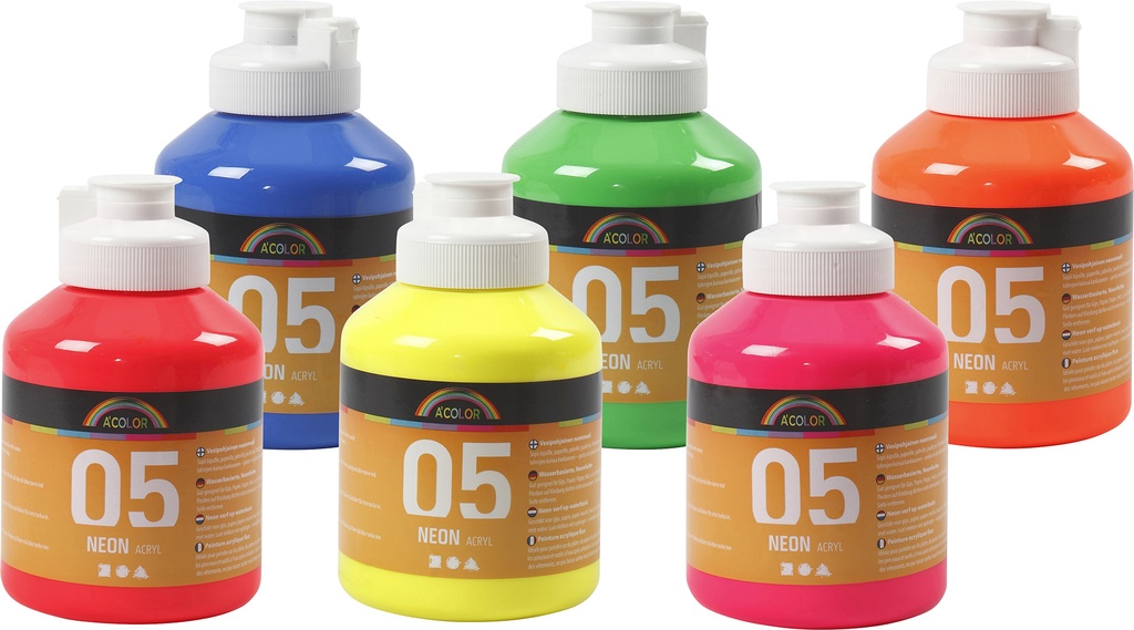 Readymix neon mix 500ml 6/fp