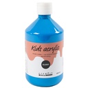 Akrylfärg blank 500ml blå