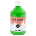 Akrylfärg blank 500ml grön