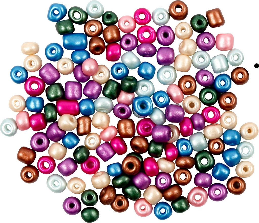 Rocaipärlor 5mm metallic 130g