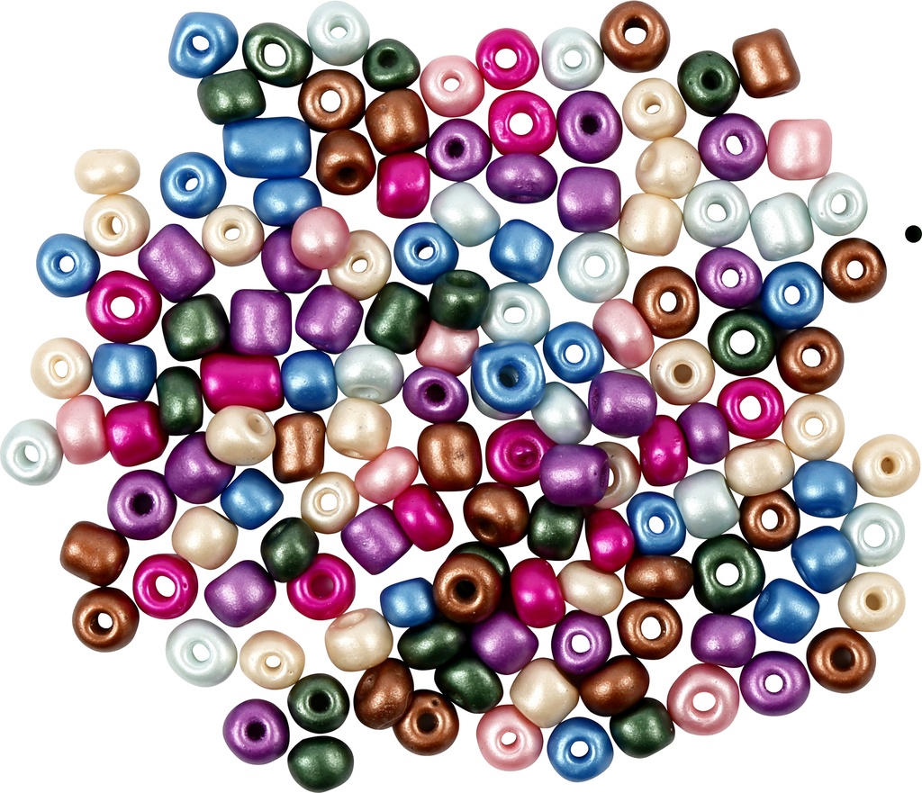 Rocaipärlor 5mm metallic 130g