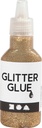 Glitterlim 25 ml guld