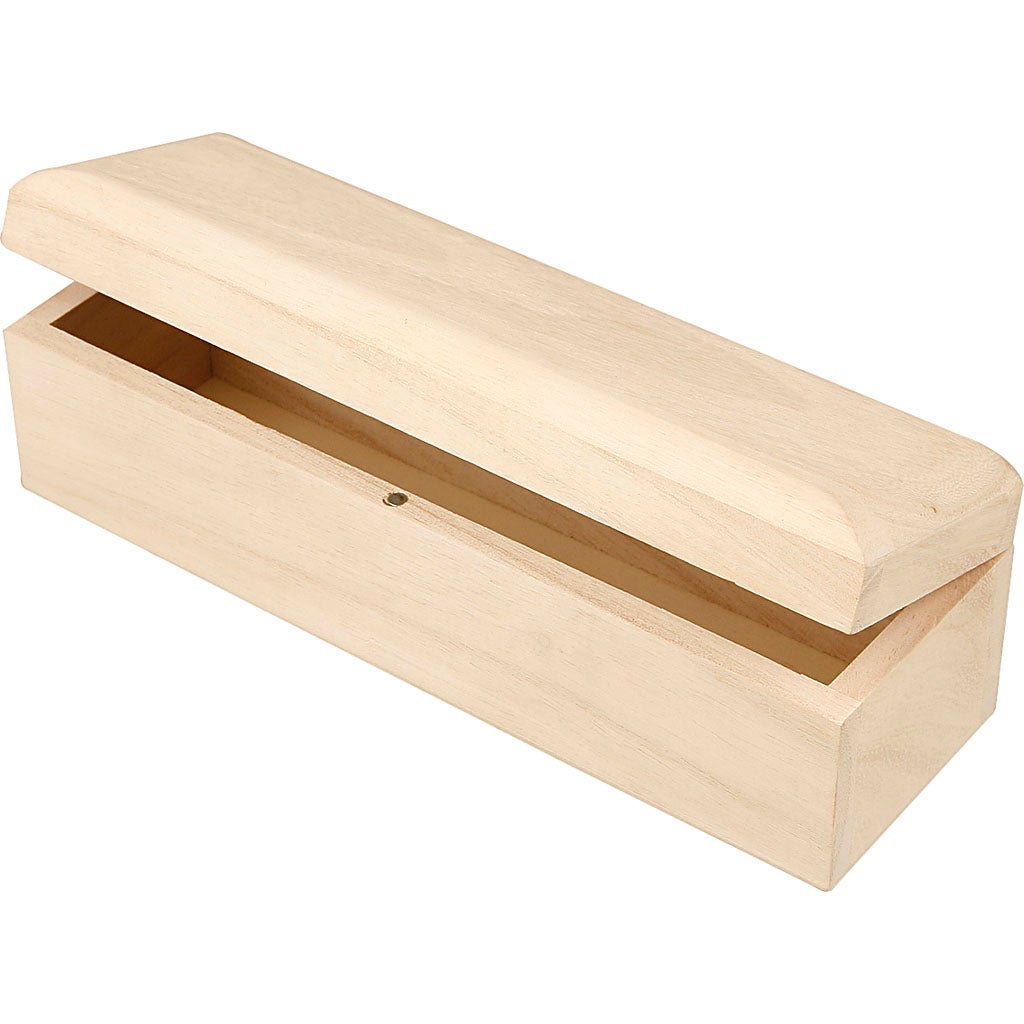 Ask avlång 20x6x6cm kejsarträd