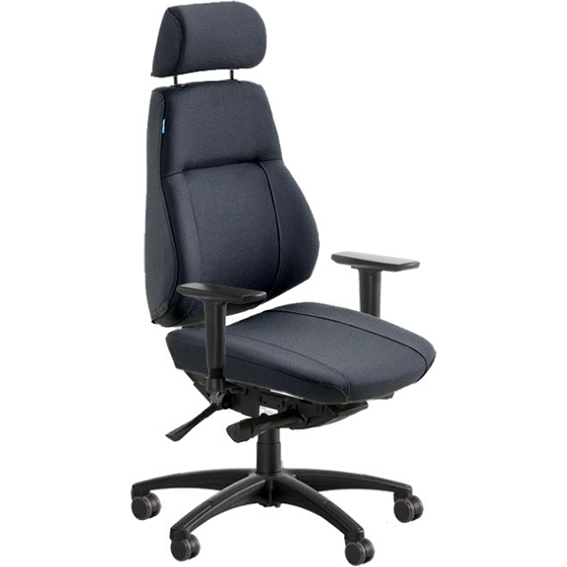 Sverigestolen 818 kompl. svart