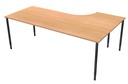 Skrivbord Bas 200x120 cm V  Bok Lanab
