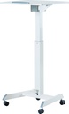 Bord manuellt Easydesk Pro 60x52 cm vit Sun-Flex