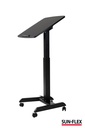 Bord manuellt Easydesk Pro 60x52 cm svart Sun-Flex
