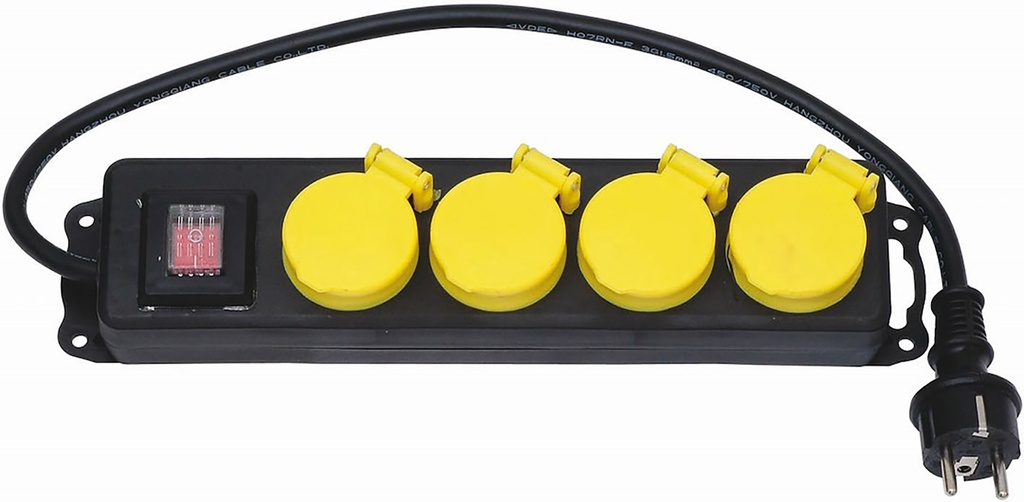 Grenuttag utomhus 4-vägs 2,5m