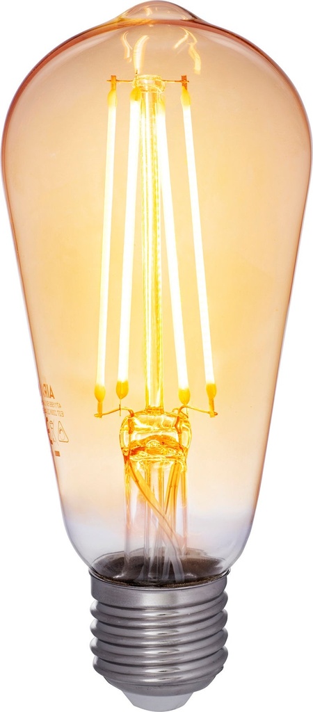 Fila LED Edison E27 4,5W Amb d