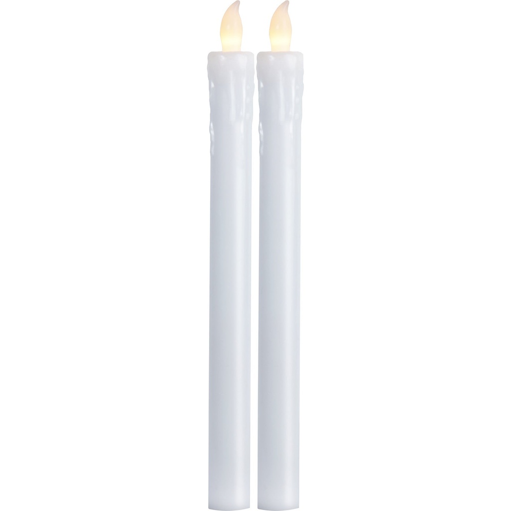 Antikljus LED Presse 2-pack Vit