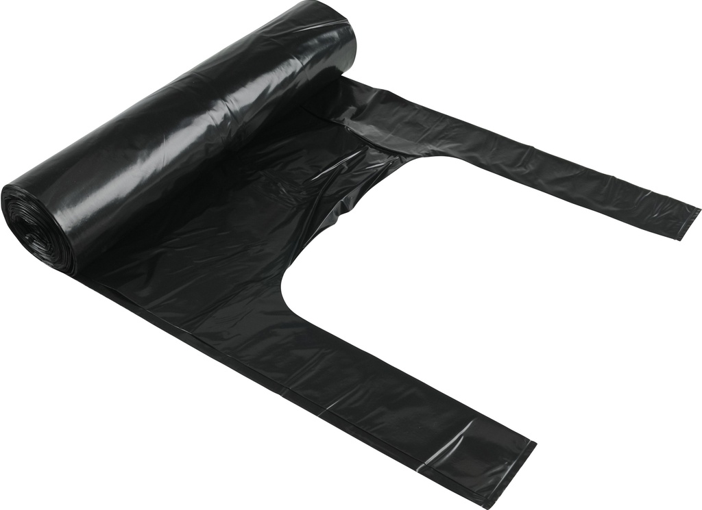 Sopsäck handtag 125l svart20/rl,