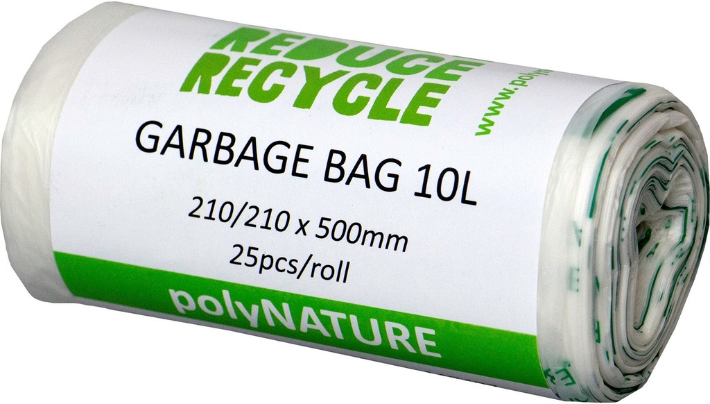 Soppåse Polynature 10l vit 25/