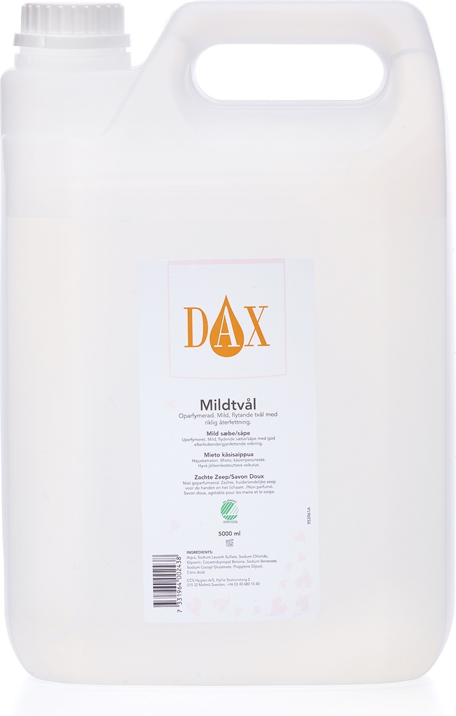 Mildtvål  Dax 5000ml