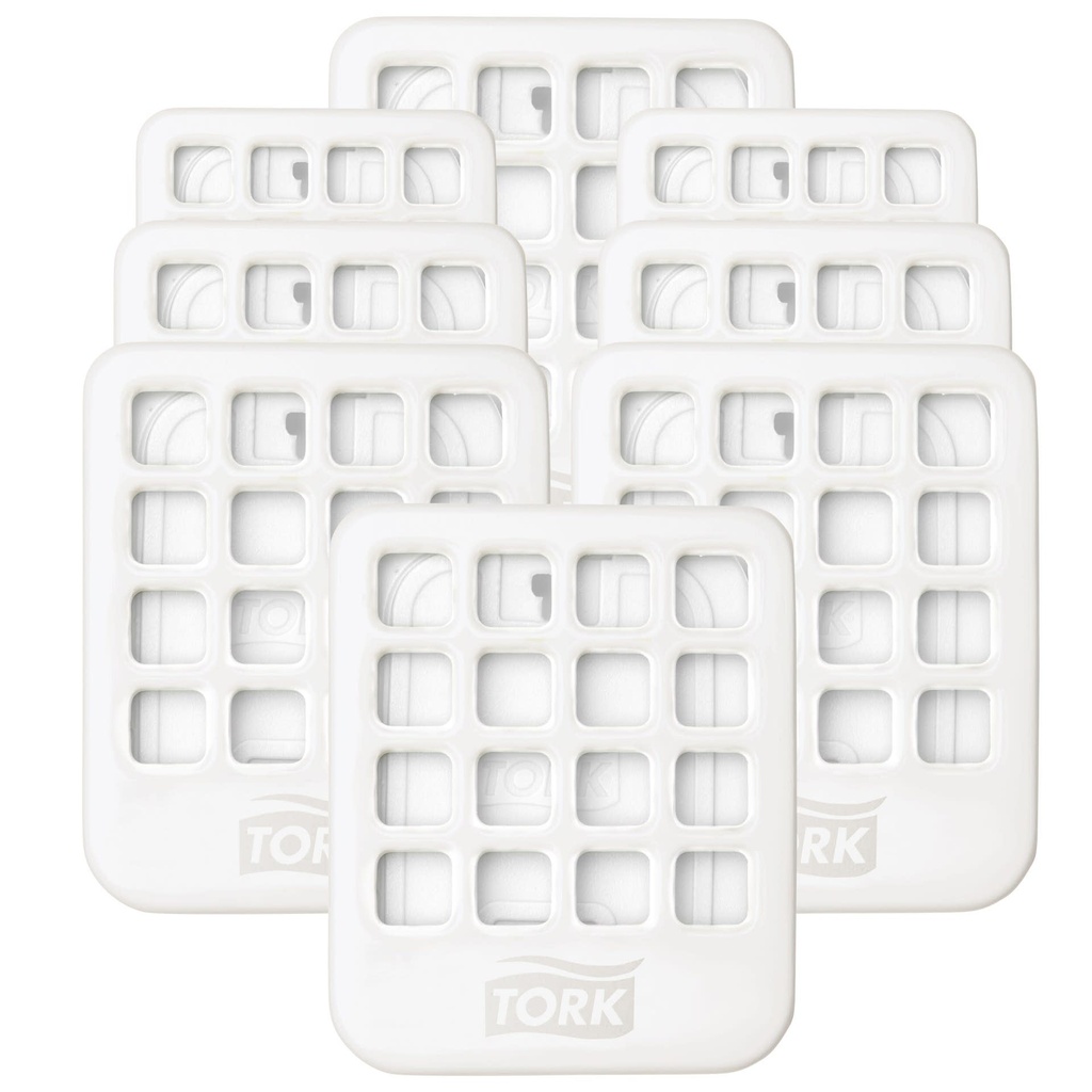 Hållare till Airfresh doftplatta Tork A2 Vit 4 st/fp