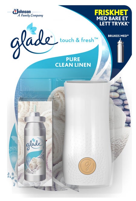 Luftfräschare Glade Touch & Fresh Pure Clean Linen