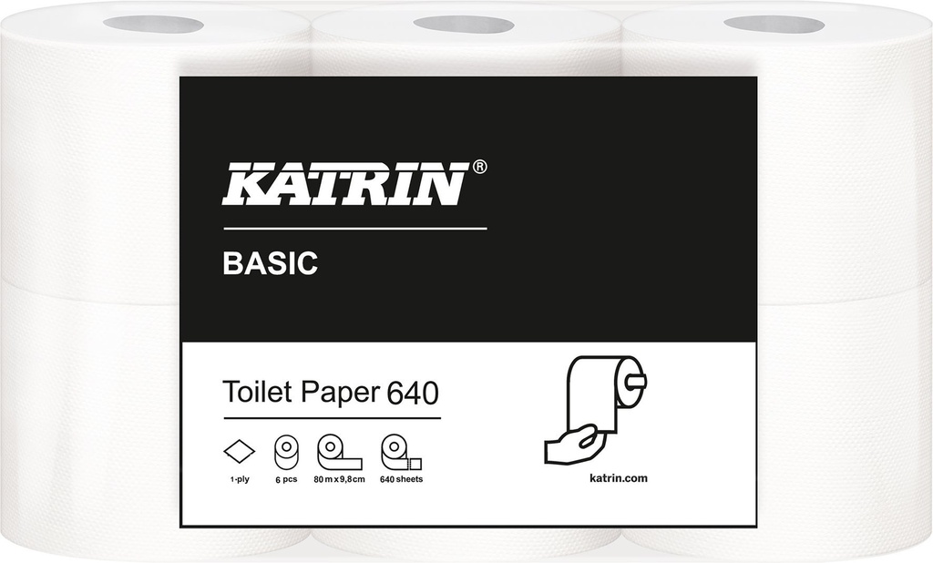 Toalettpapper Katrin Basic Toilet 640