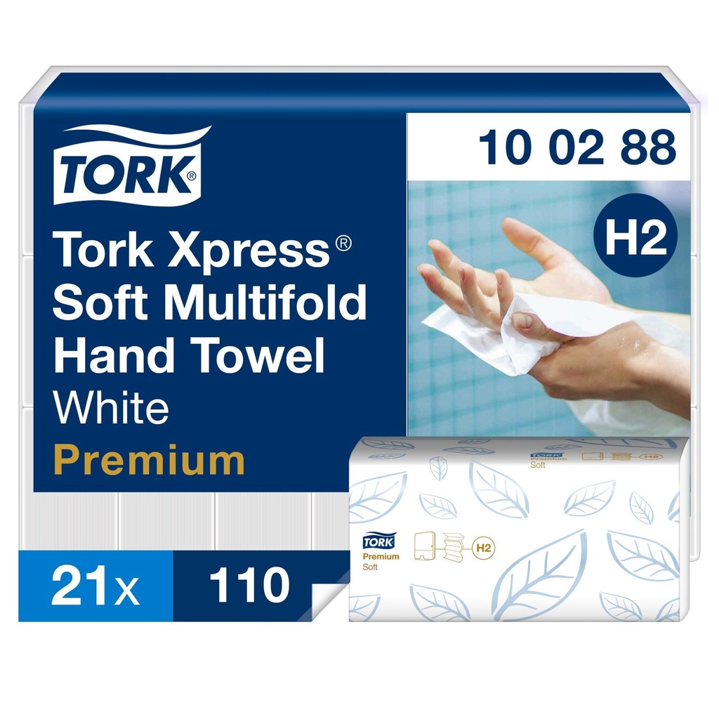 Handduk Tork Premium H2 2310 st/krt