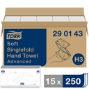 Handduk Tork Advanced H3 3750/