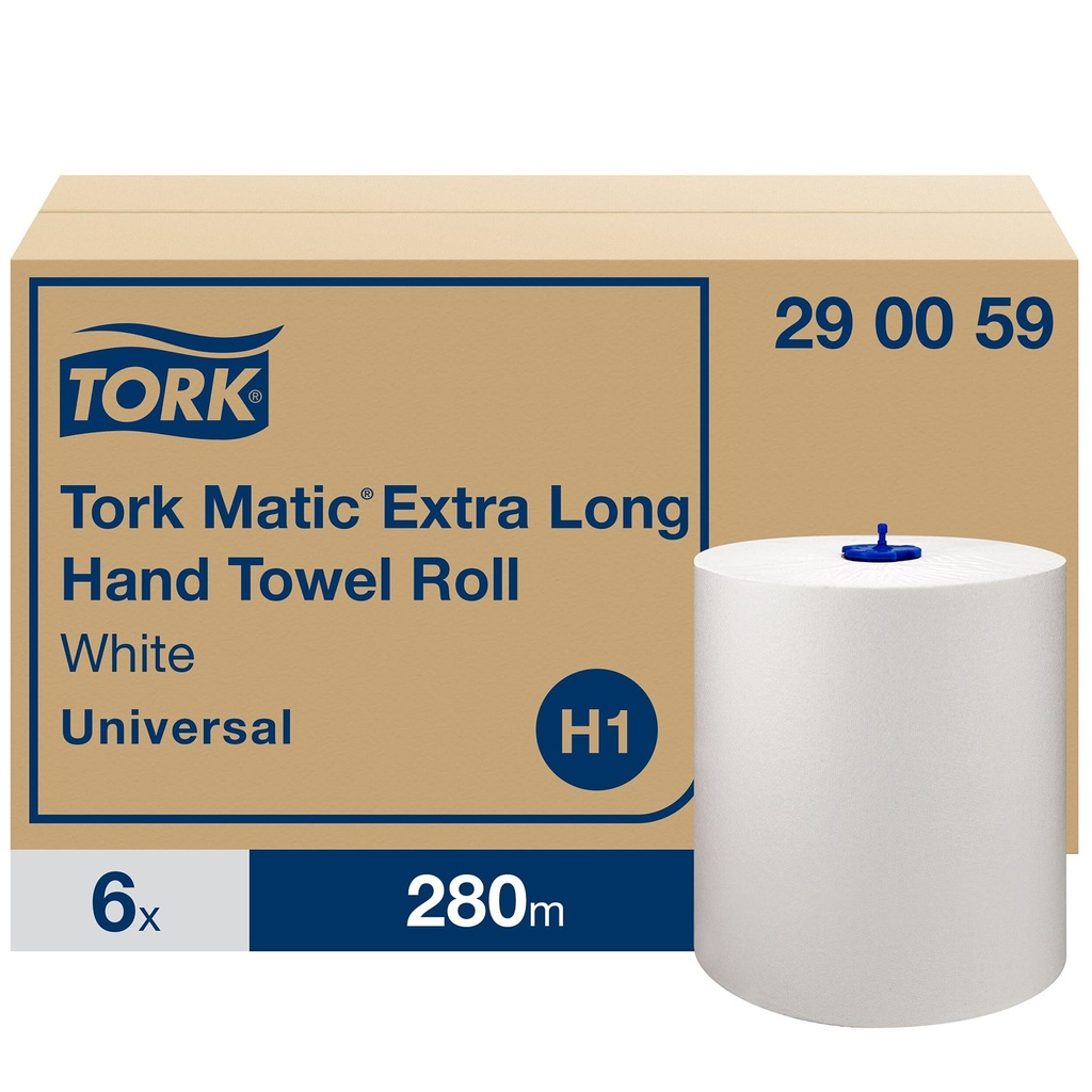 Torkrulle H1 Universal 6/fp Vit